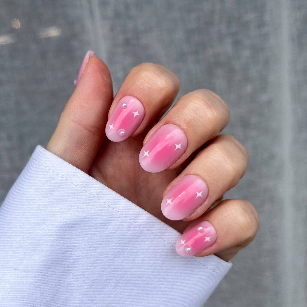 Paznokcie Pink Aura (Soft Gel)