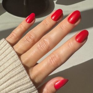 Paznokcie Classic Red (Soft Gel)